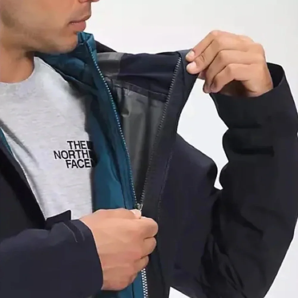 New The North Face Thermoball Eco Triclimate  Jacket Aviator Navy/Monterey Blue